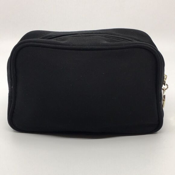 Giorgio Armani Parfums Pouch Satin Cosmetics Makeup Bag with Gold Tone hardware - Picture 6 of 16